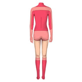 Movie Invincible: Atom Eve 2023 Atom Eve Pink Jumpsuit Outfits Cosplay Costume Halloween Carnival Suit